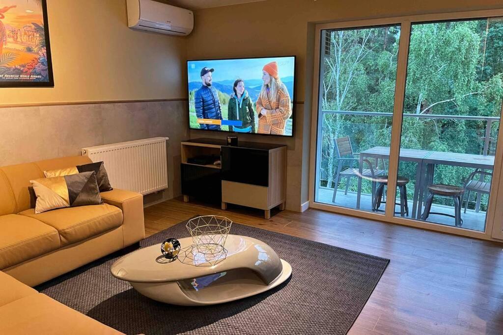 Hawaii Beach Lounge, Loft Z Jacuzzi I Tarasem - Sloneczne Tarasy W Porta Mare, Дзівнувек Екстер'єр фото